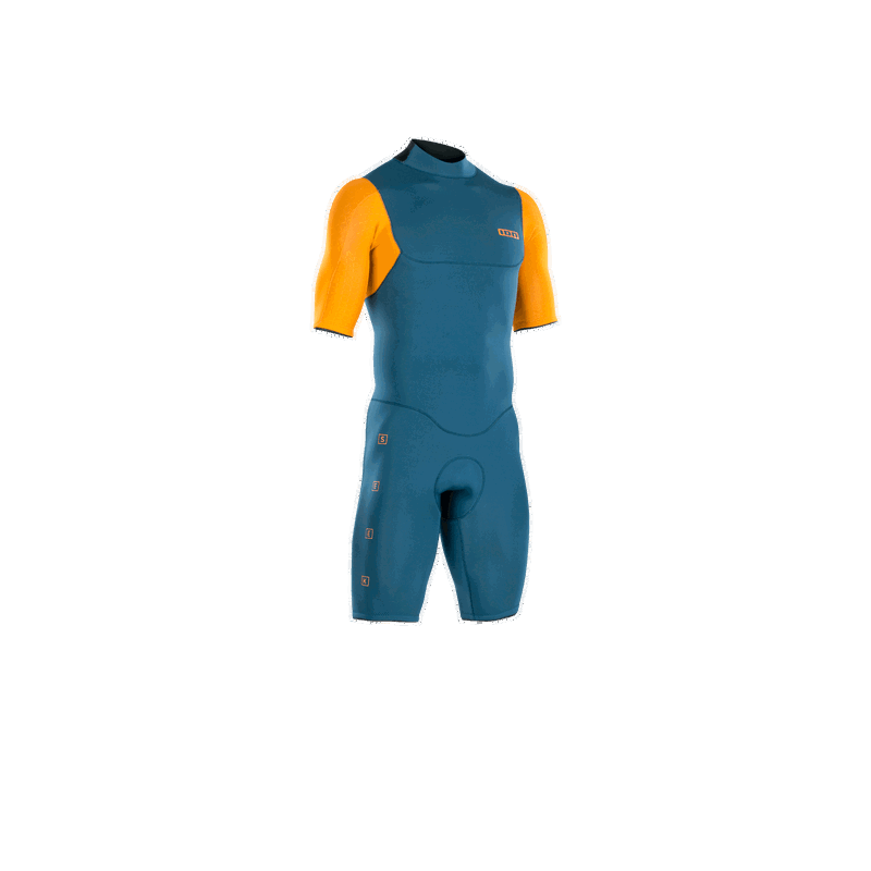 ION Seek Core 2/2 Shorty SS Back Zip Herren – petrol