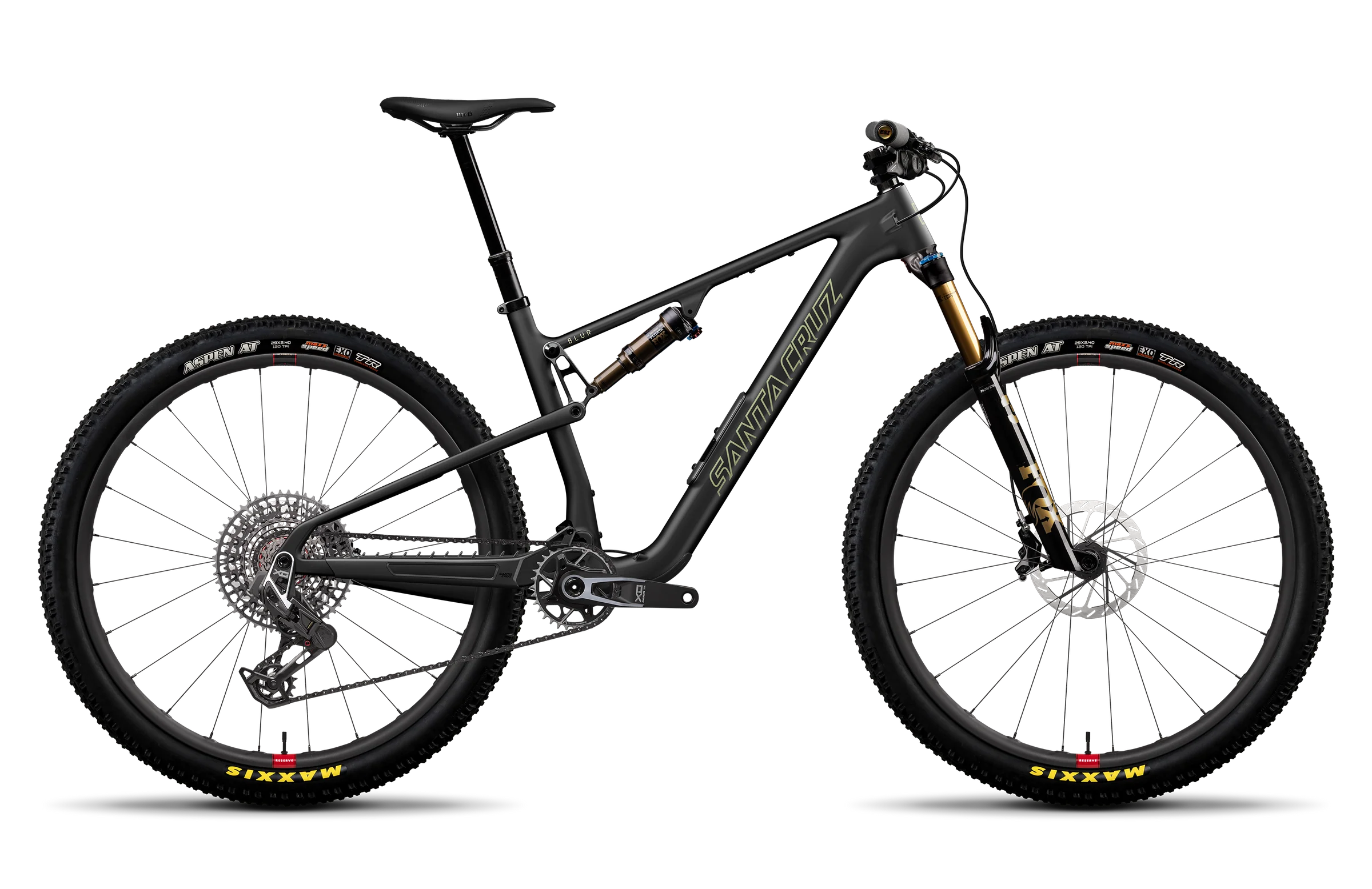 Santa Cruz Blur X0 AXS RSV 2027 – Matte Charcoal – S