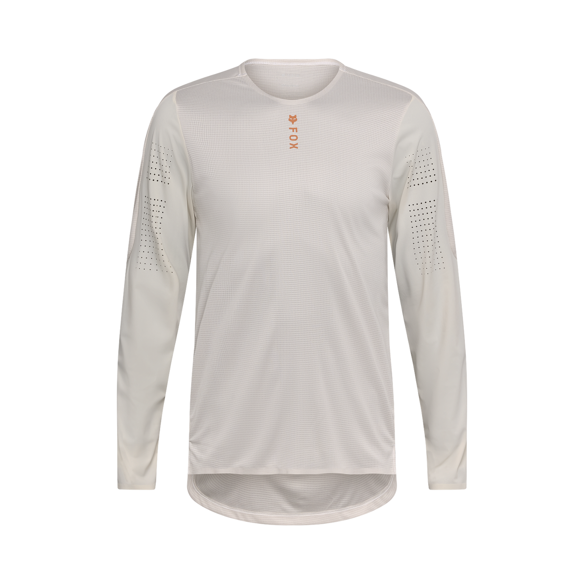 FOX Flexair Pro Langarmtrikot – Vintage White – Vorderansicht