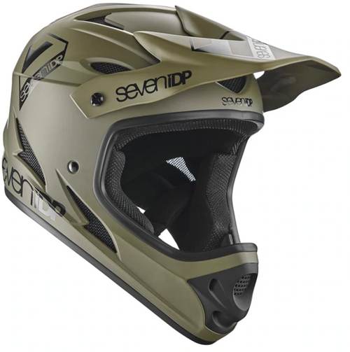 7iDP M1 Jugend Fullface Helm – Army Green – Ansicht 1