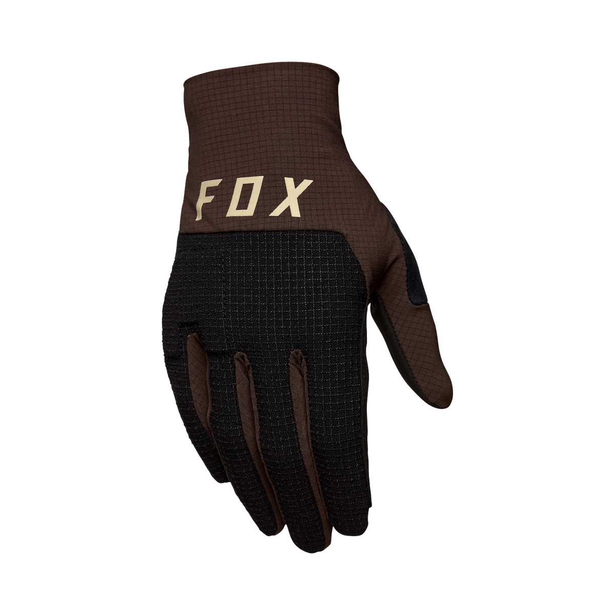 FOX Flexair Pro MTB-Handschuhe – Cocoa Brown – Handrücken