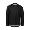 POC Essential MTB LS Langarmtrikot – Uranium Black Vorderansicht