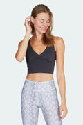 KISMET Pari / Lux Crop Top – Anthrazit