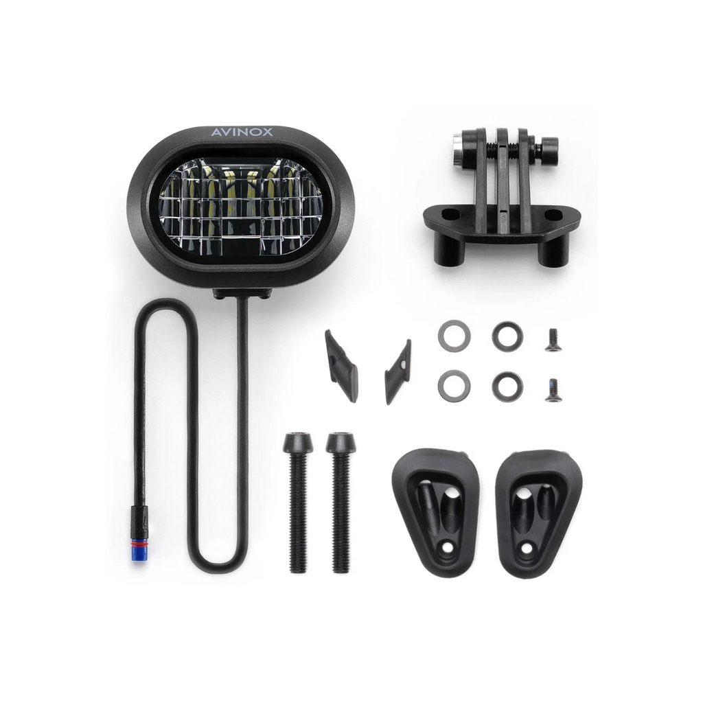 AMFLOW Avinox Smart Frontlicht Combo (Frontlicht + Montageset) | schwarz
