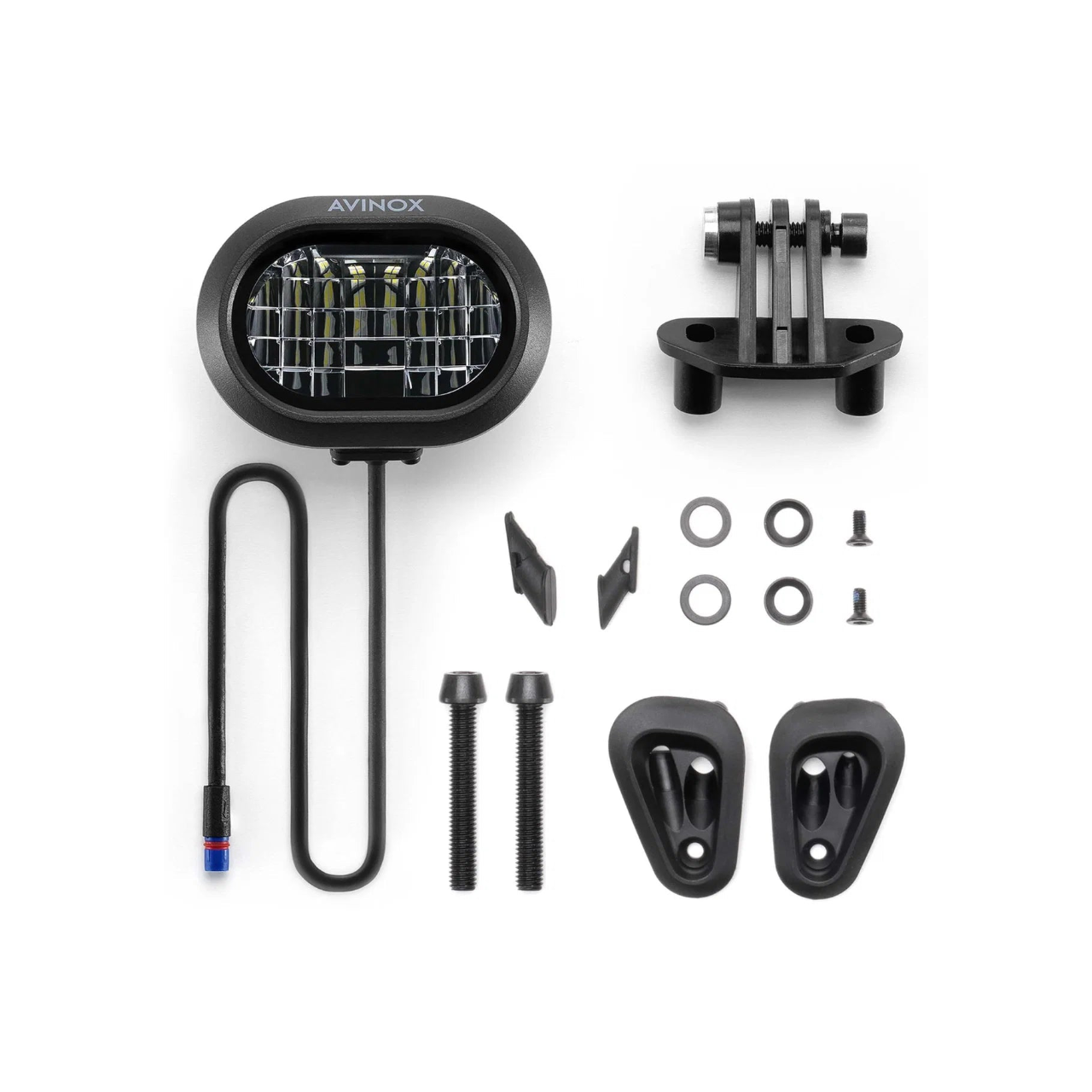 AMFLOW Avinox Smart Frontlicht Combo (Frontlicht + Montageset) | schwarz