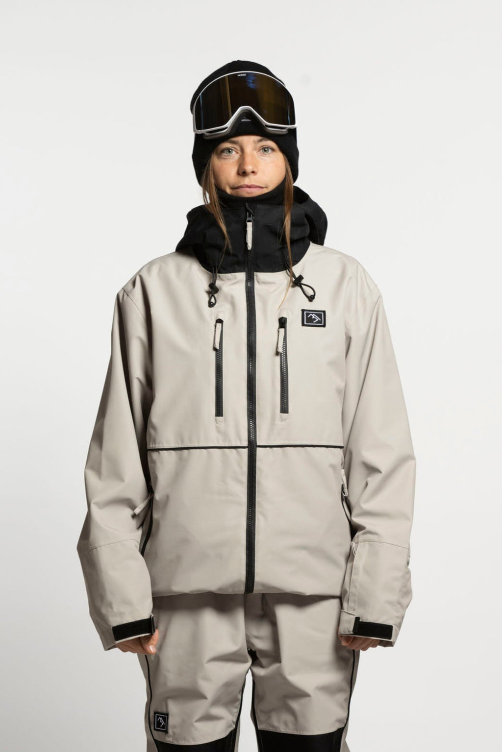 BA Supply Apex Snowboardjacke – Stone Beige – Produktansicht