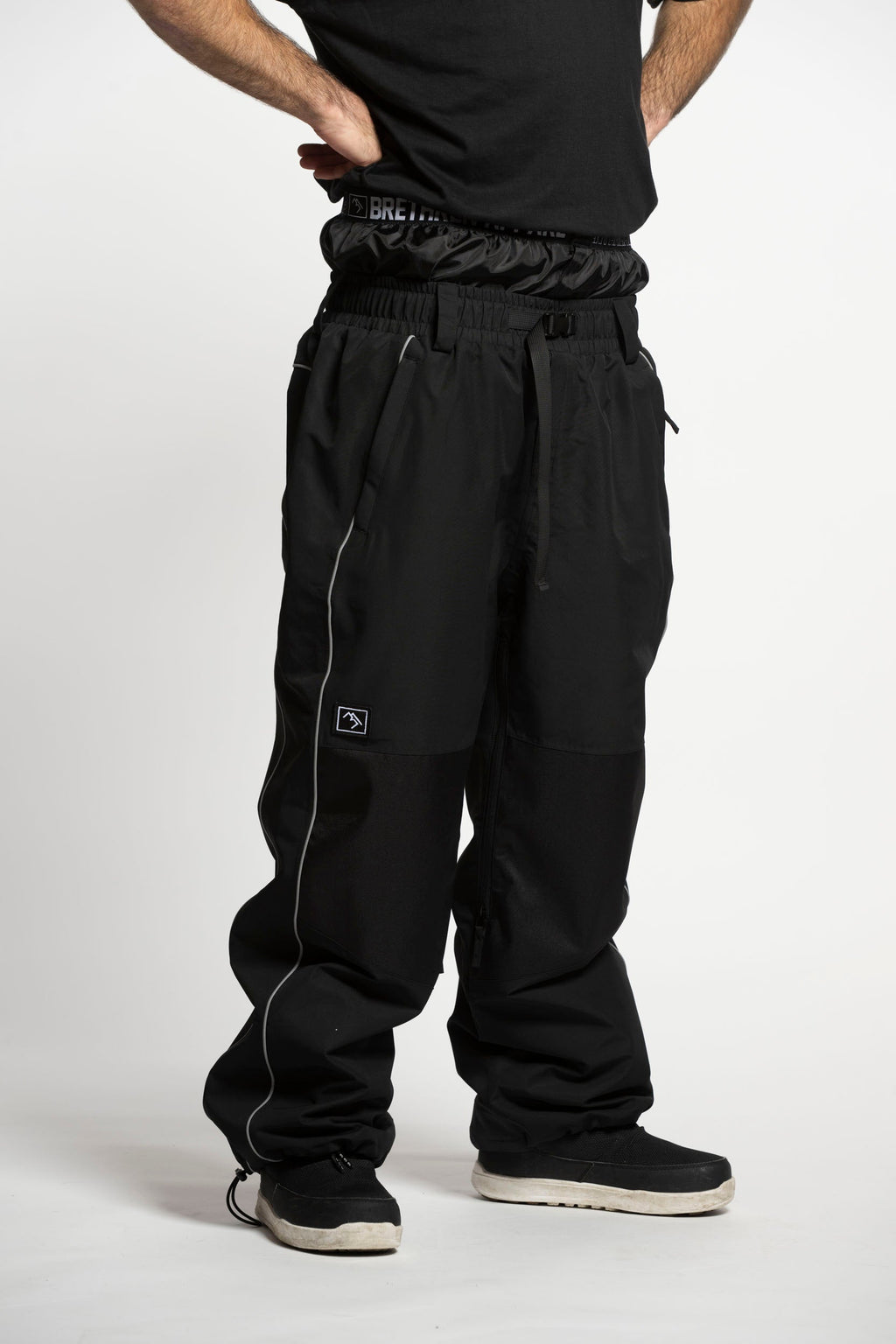 BA Supply Apex Snowboardhose – Darkside Black – Vorderansicht