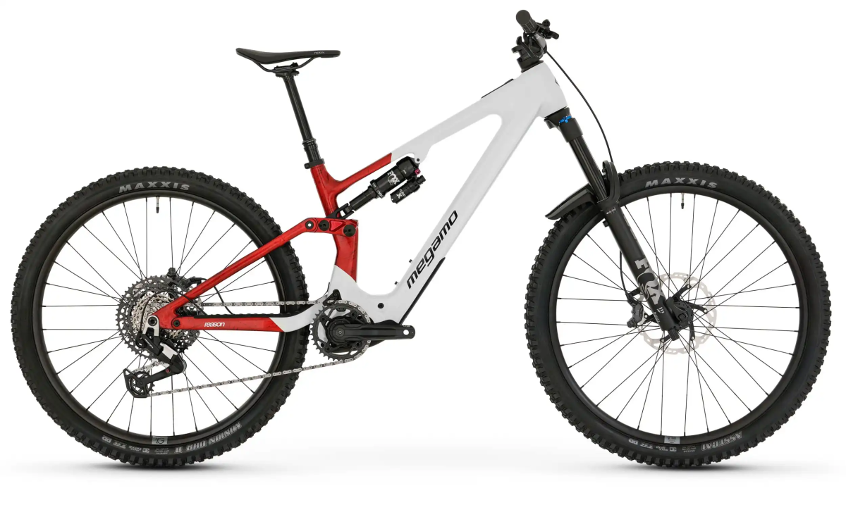 MEGAMO REASON AL 05 E-MTB AVINOX M2S WHITE RED