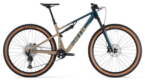 BMC FOURSTROKE LT TWO – CARBON-FULLY PETROL/SAND, 120 MM