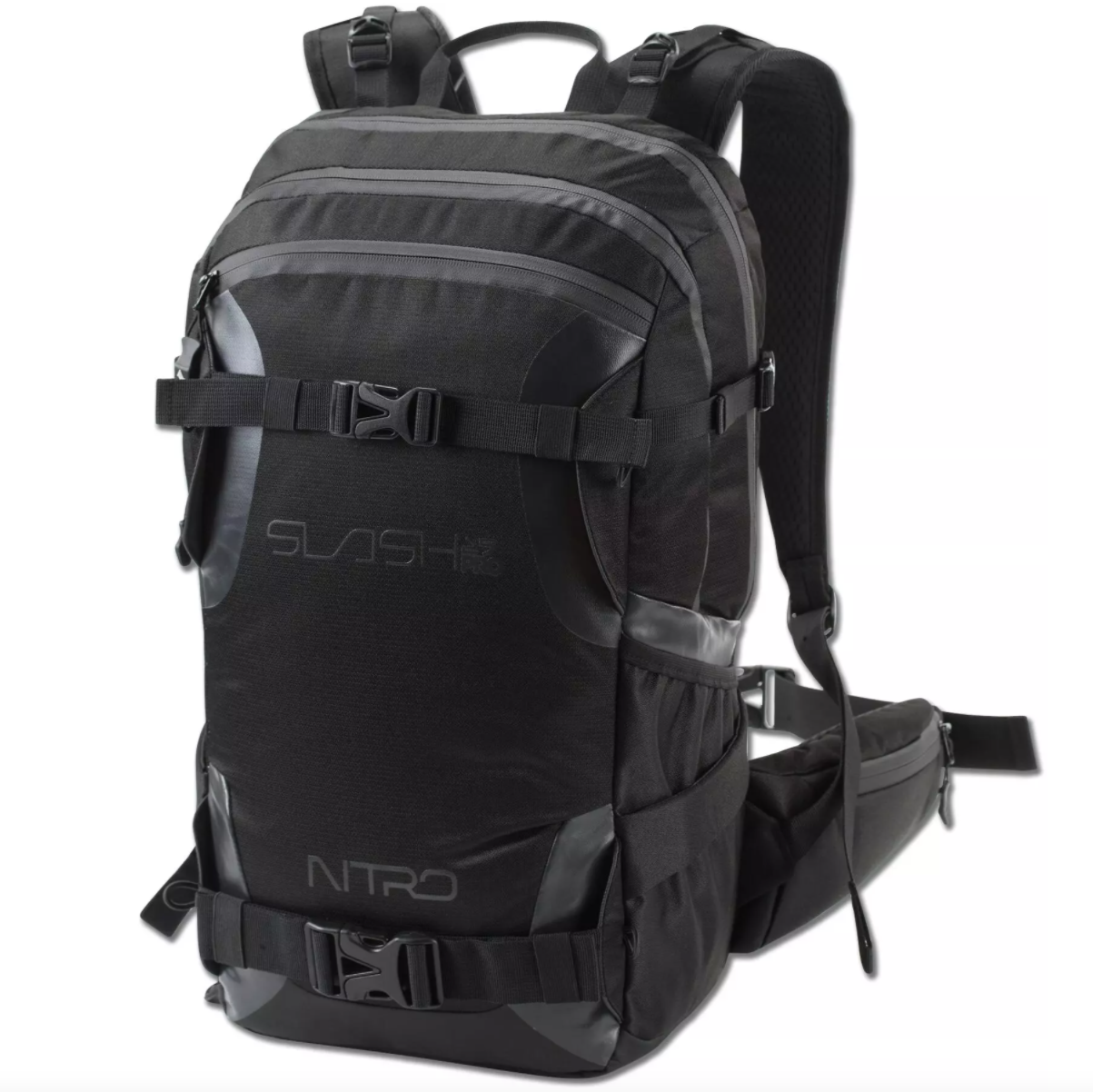 NITRO SLASH 25 BLACK RUCKSACK