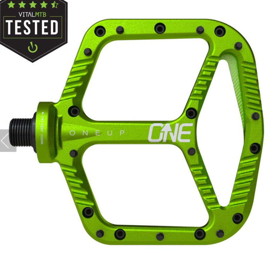ONEUP ALUMINIUM PEDAL GREEN