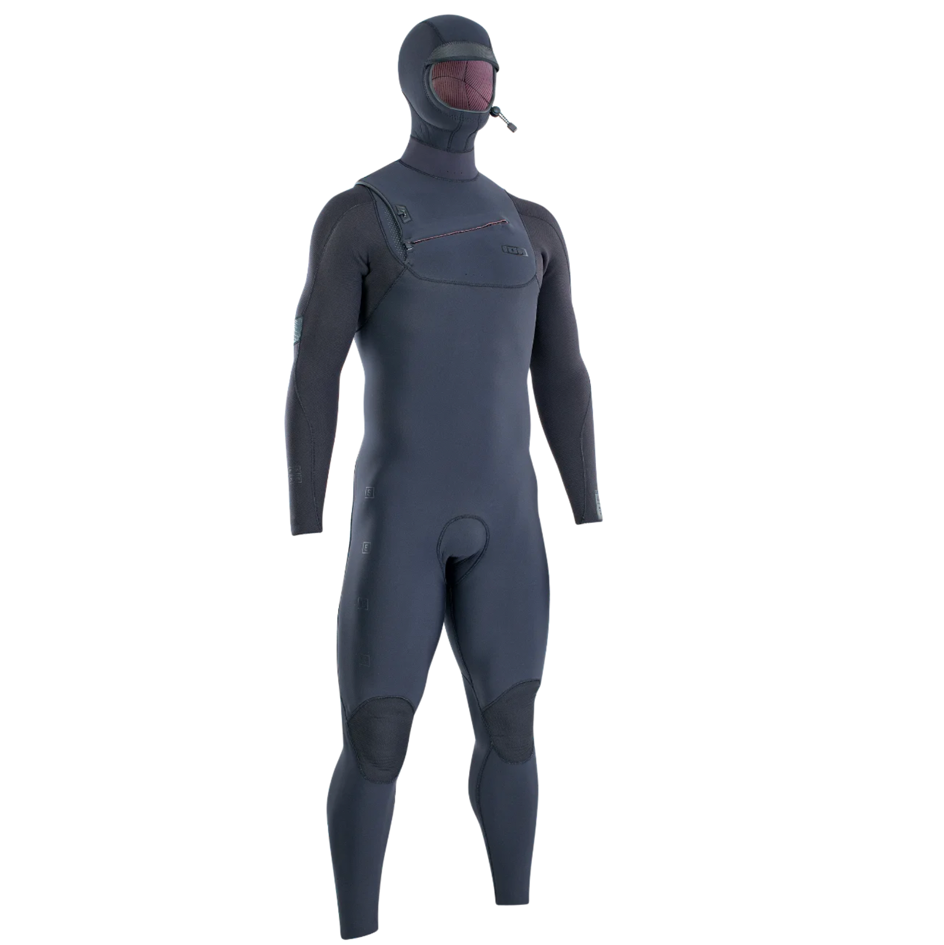 ION Wetsuit Seek Amp 6/5 Hood Front Zip Mens