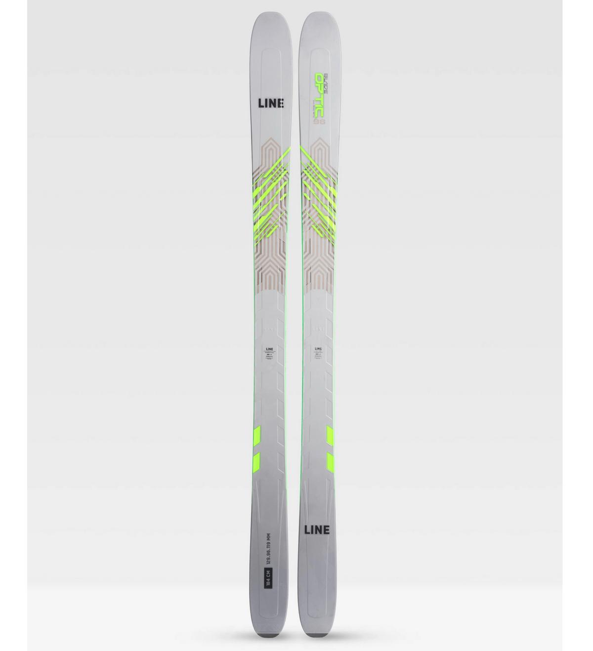 LINE Blade Optic 96 Freeride-Ski – Modellabbildung, lieferbare Länge 177 cm