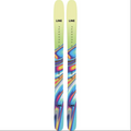 LINE Pandora 94 Damen-Allmountain-Ski – gelbe Spitzen mit mehrfarbiger Grafik