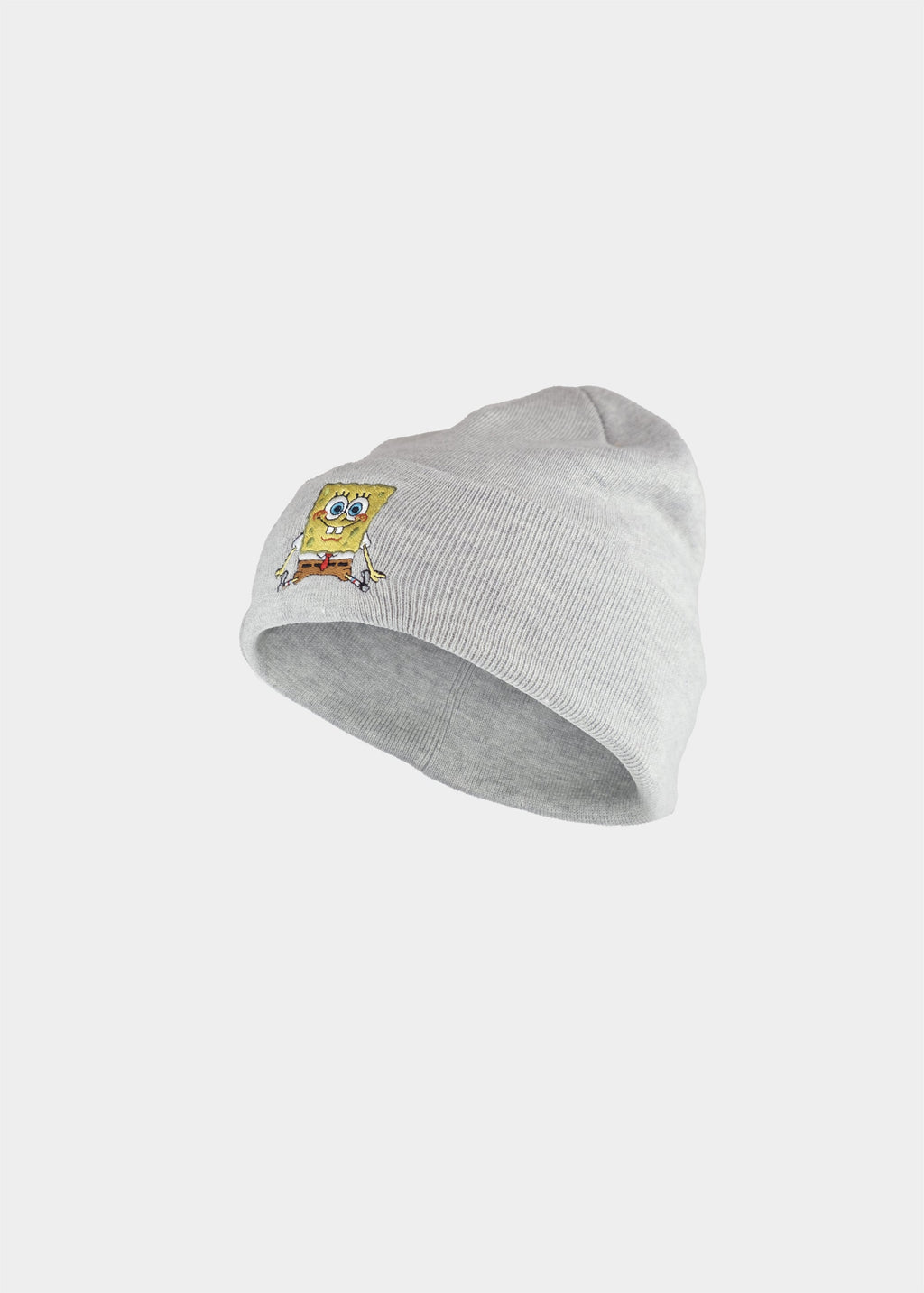 Bavarian Caps Beanie "SpongeBob chillt" - grau