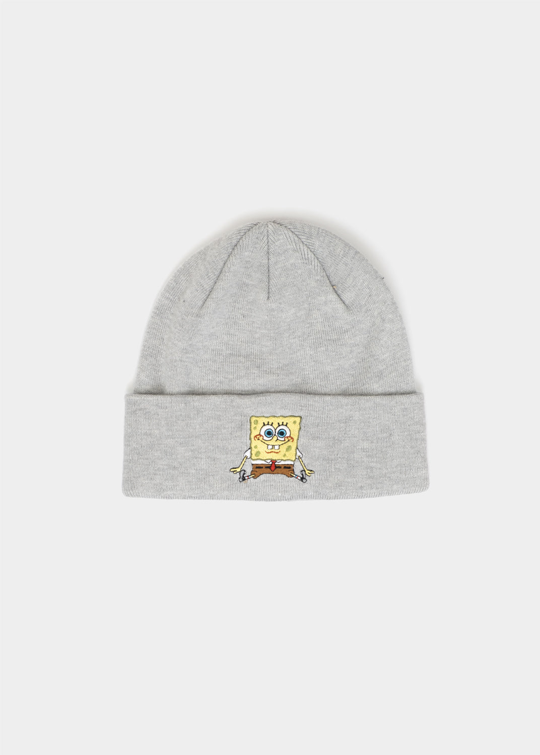 Bavarian Caps Beanie "SpongeBob chillt" - grau