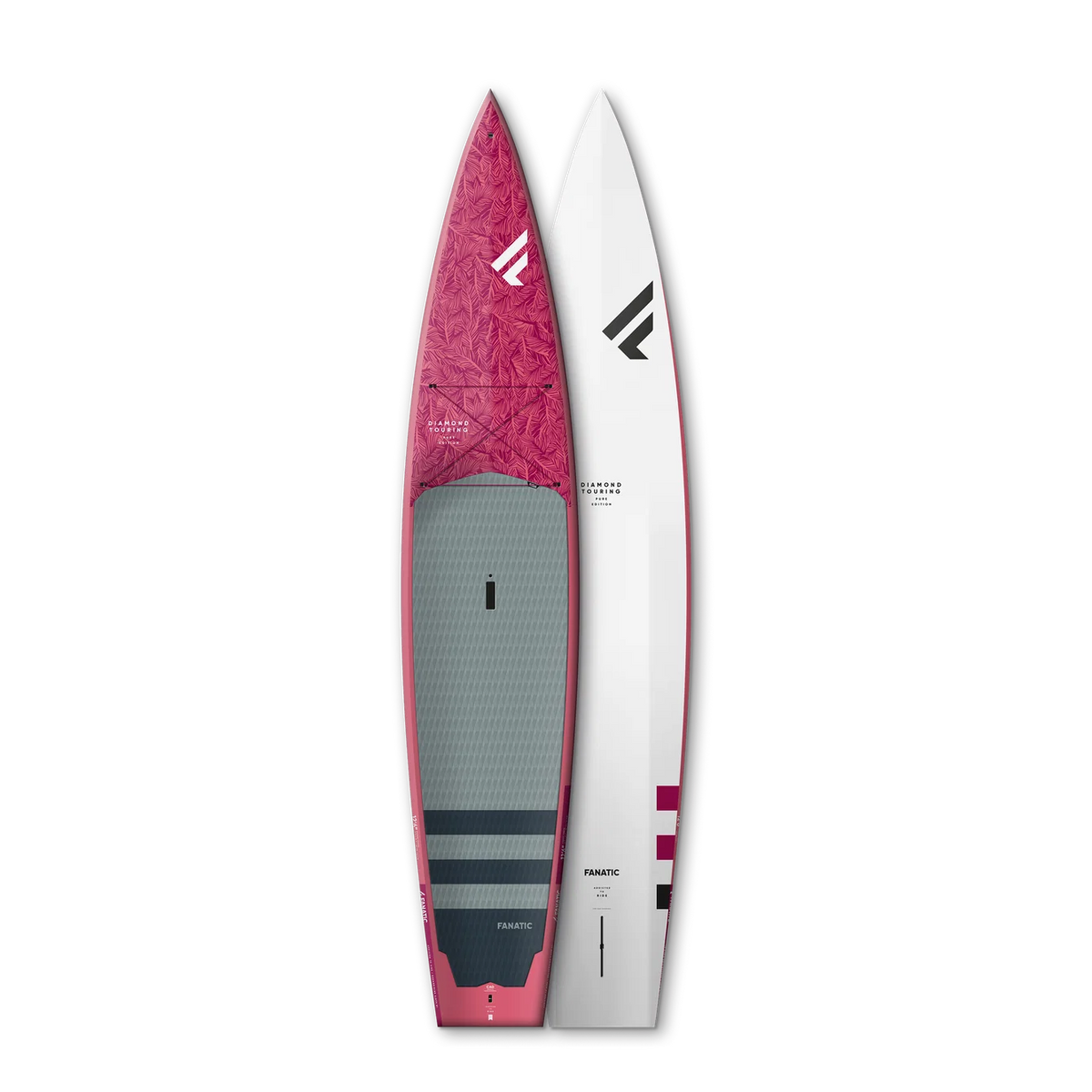 Fanatic Diamond Touring 12'6" – Ober- und Unterseite des Touring-SUP Hardboards