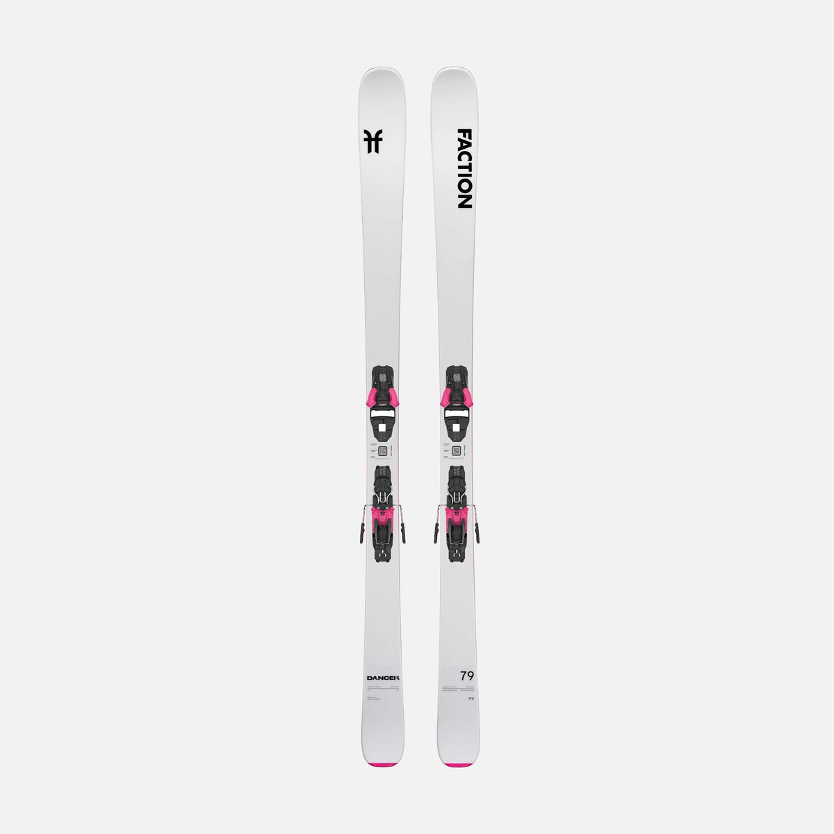 Faction Dancer 79 SYS White als Skiset mit Salomon Strive 11