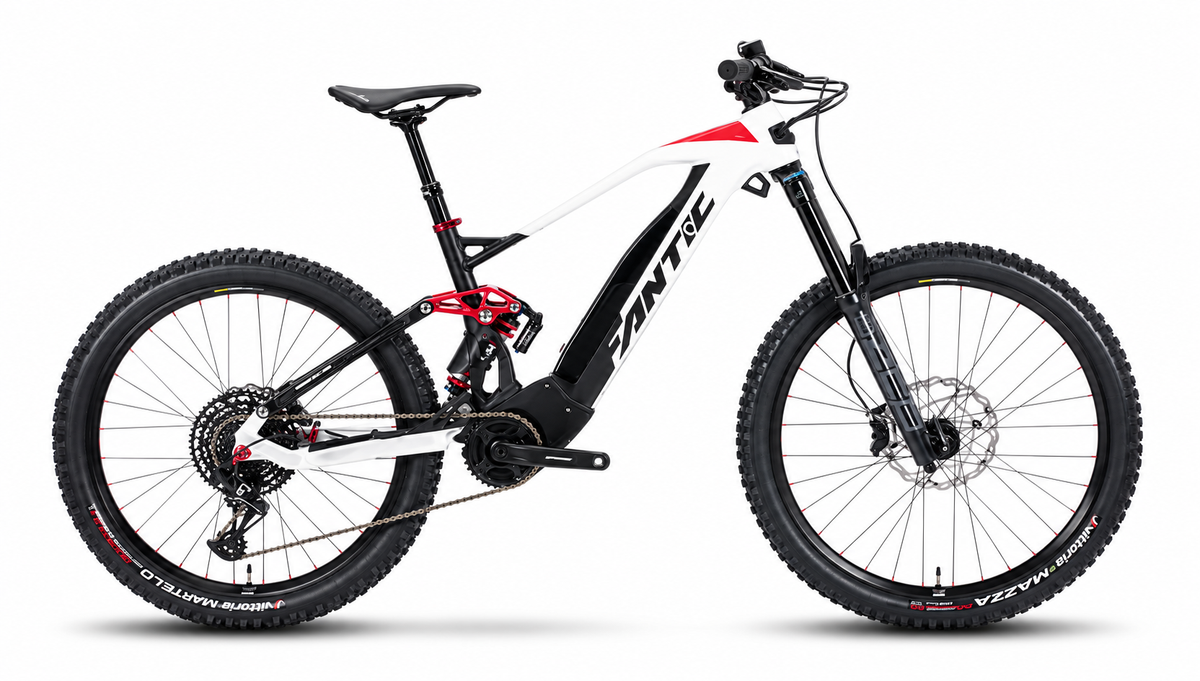 FANTIC XEF 1.9 RACE WHITE – E-ENDURO MIT 190 MM FEDERWEG