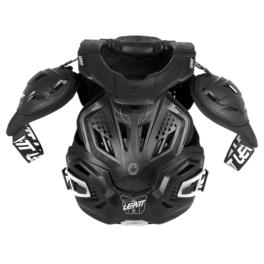Leatt Fusion Vest 3.0 – Black – Vorderansicht