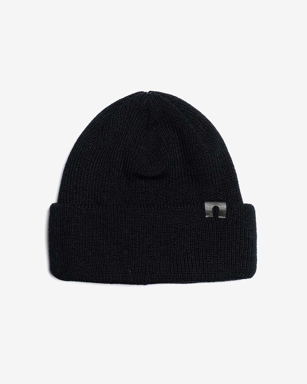 HAE Purist Merino Beanie in Schwarz – Herstellerfoto