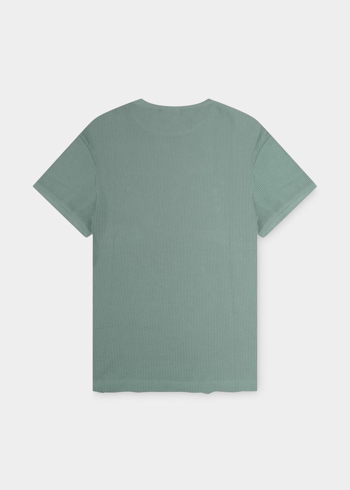 Bavarian Caps Edelweiß Feinstrick T-Shirt – Grüngrau