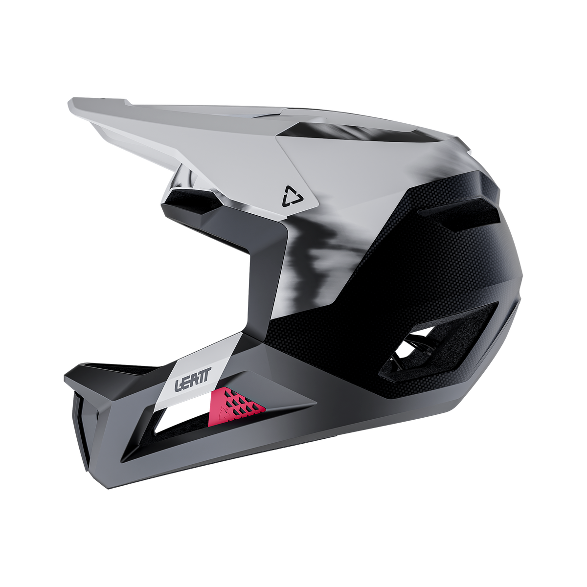 Leatt MTB Gravity 5.0 Fullface Helm – White – Ansicht 3