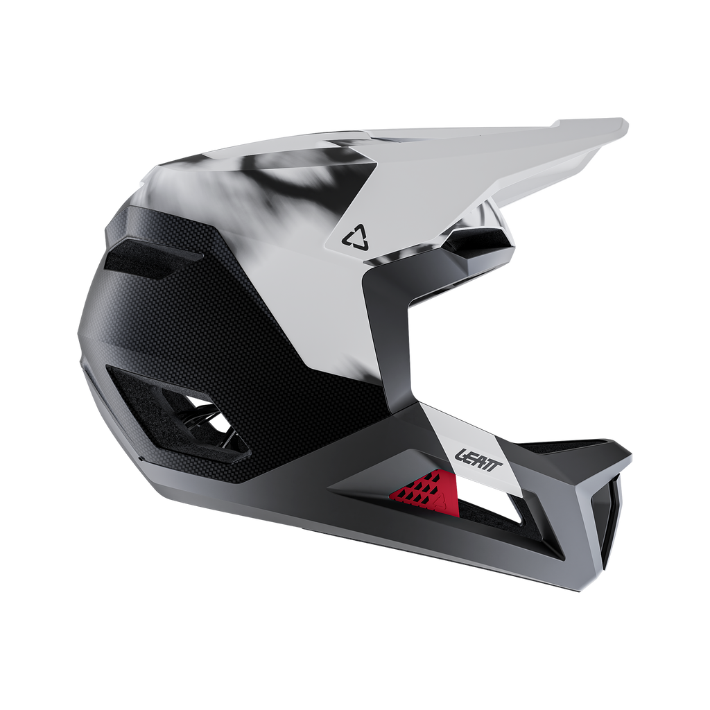 Leatt MTB Gravity 5.0 Fullface Helm – White – Ansicht 2