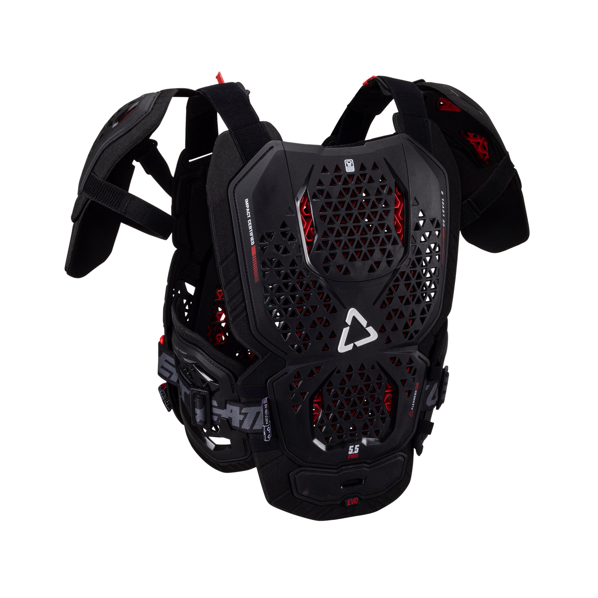 Leatt Chest Protector 5.5 Pro Evo – Black – Rückenansicht