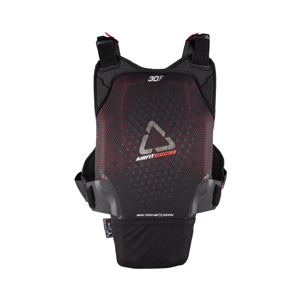 Leatt Chest Protector 3DF AirFit Evo – Black – Rückenansicht