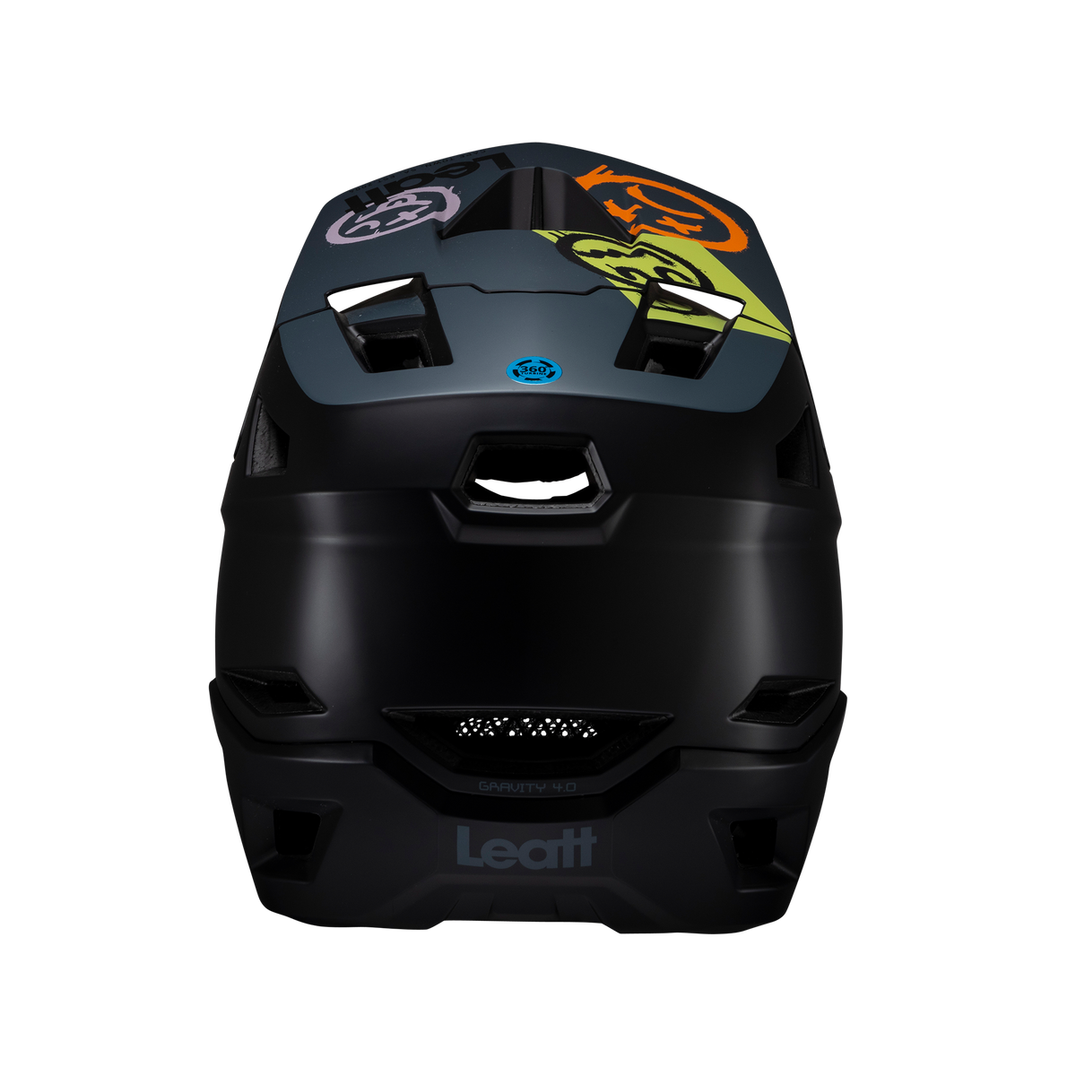 Leatt MTB Gravity 4.0 Fullface Helm – Black – Ansicht 3