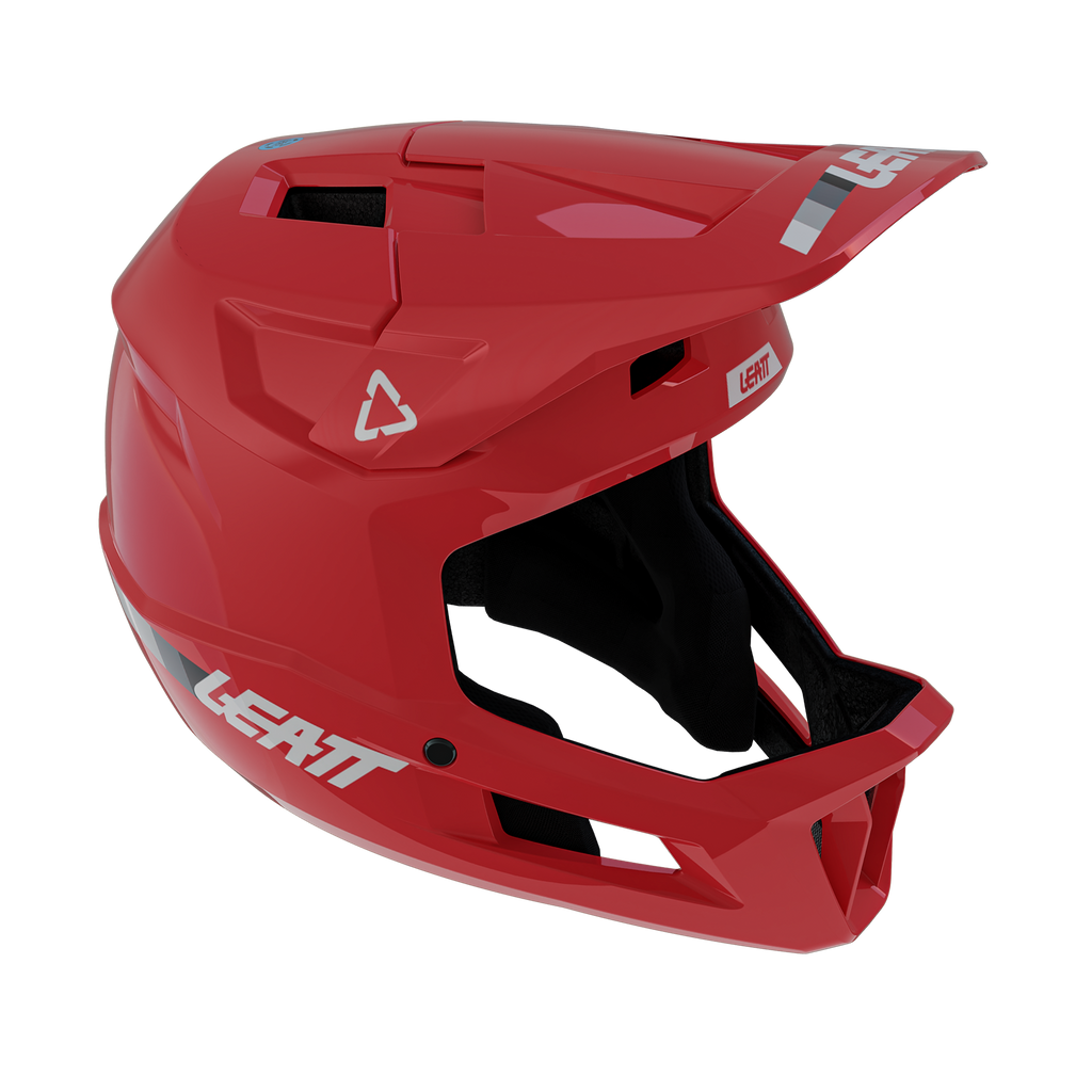 Leatt MTB Gravity 1.0 Junior Fullface Helm – Fire Red – Ansicht 1