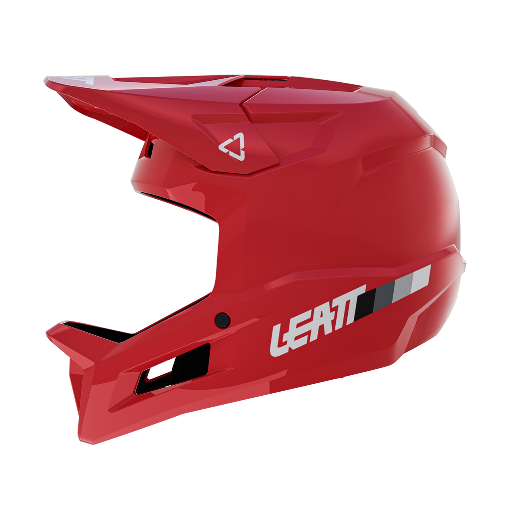 Leatt MTB Gravity 1.0 Junior Fullface Helm – Fire Red – Ansicht 3