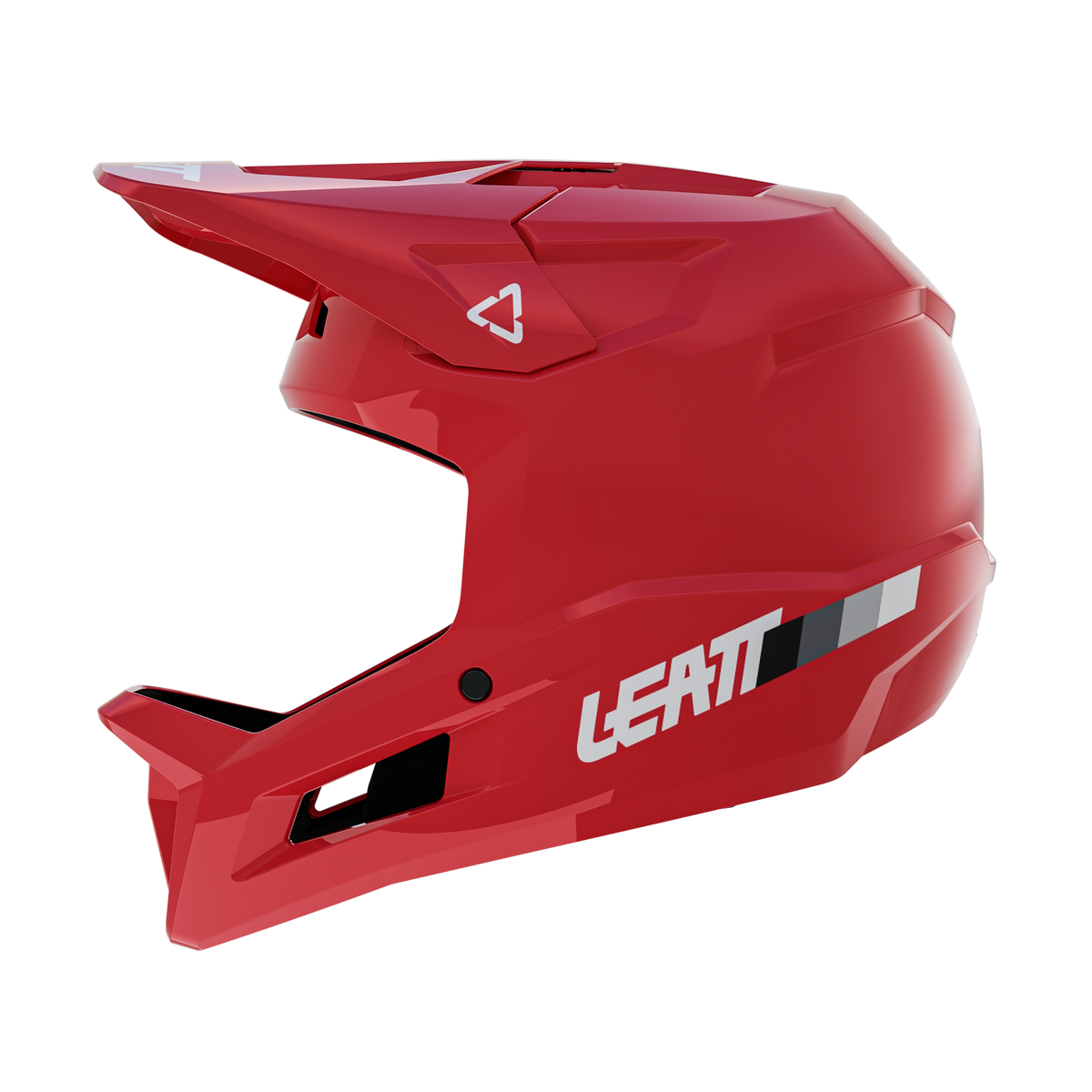 Leatt MTB Gravity 1.0 Junior Fullface Helm – Fire Red – Ansicht 3