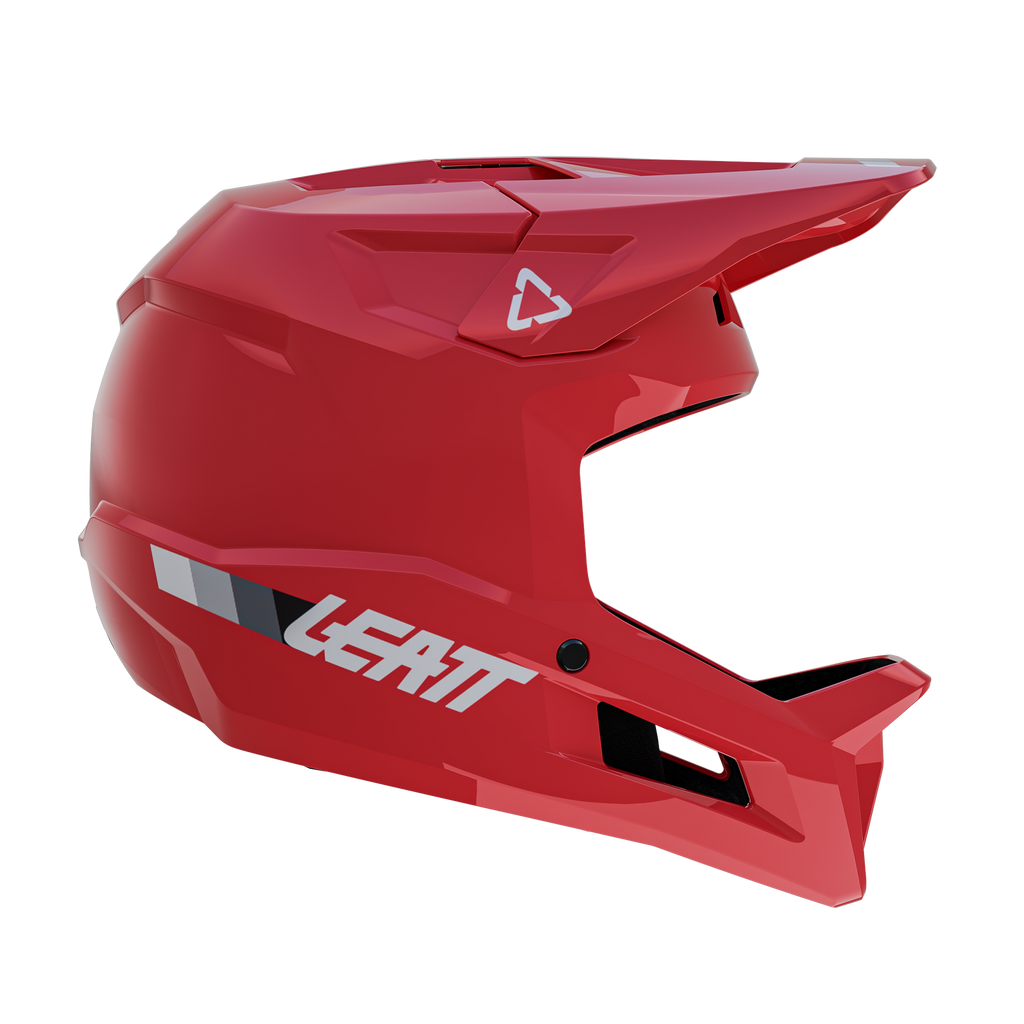 Leatt MTB Gravity 1.0 Junior Fullface Helm – Fire Red – Ansicht 2