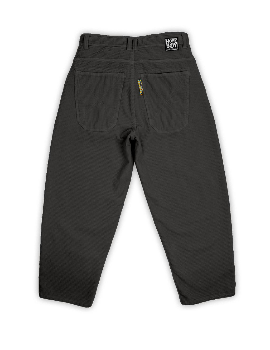 Homeboy X-tra Monster Cord Hose – Dark Grey – Rückansicht