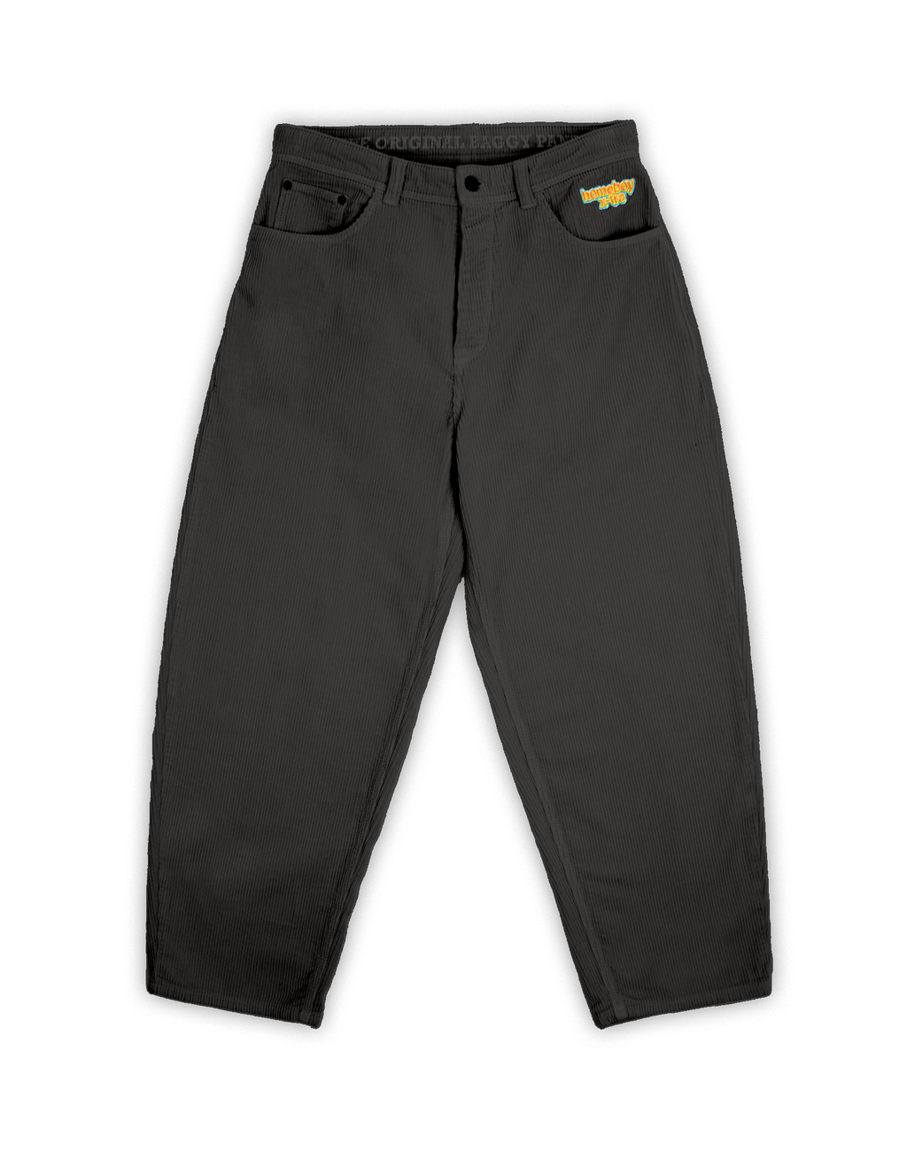 Homeboy X-tra Monster Cord Hose – Dark Grey – Vorderansicht
