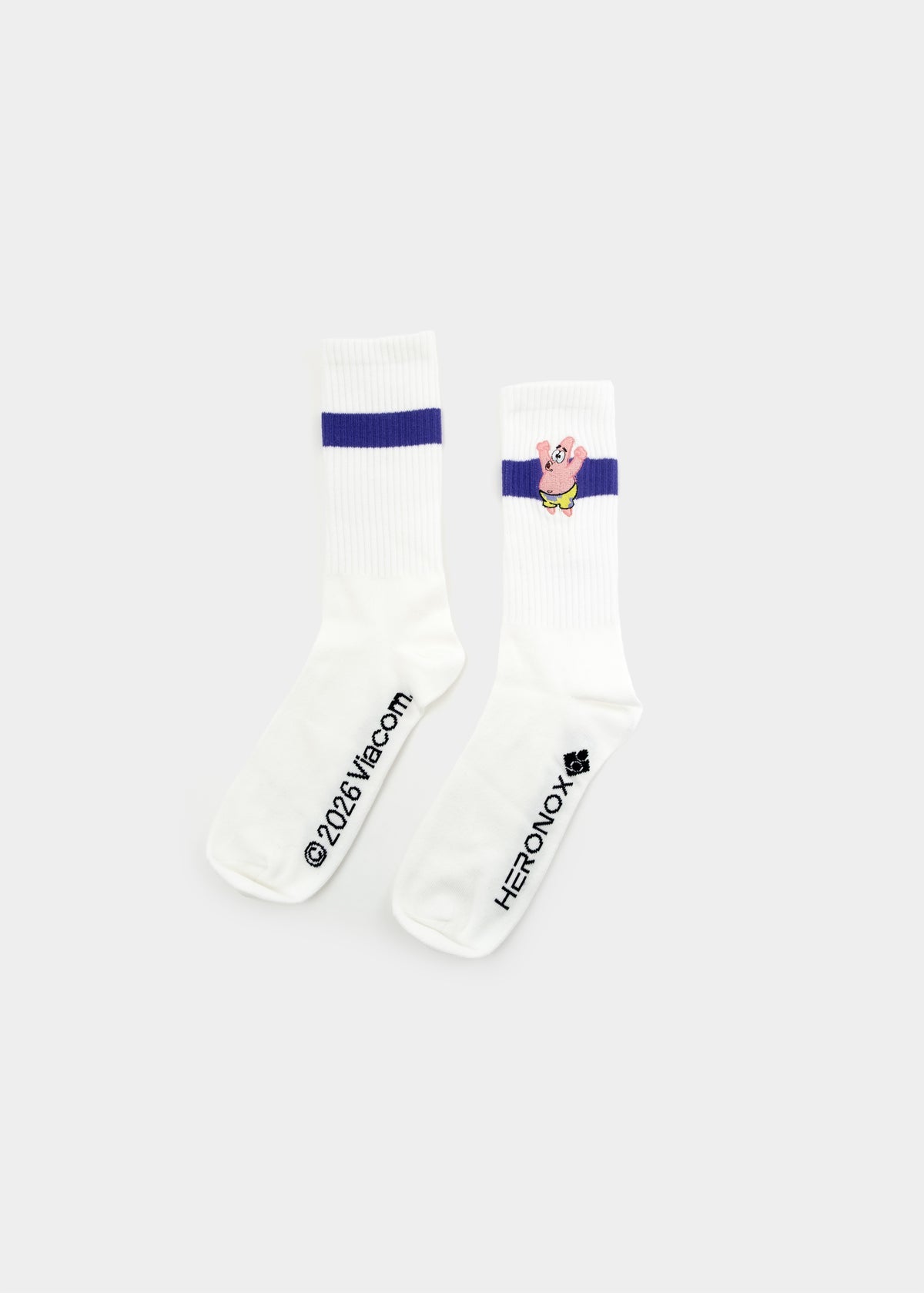 Bavarian Caps Sportsocken SpongeBob Patrick in Weiß
