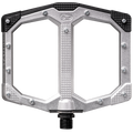 Crankbrothers Stamp EVO Large Flatpedale in Silber – Herstellerfoto