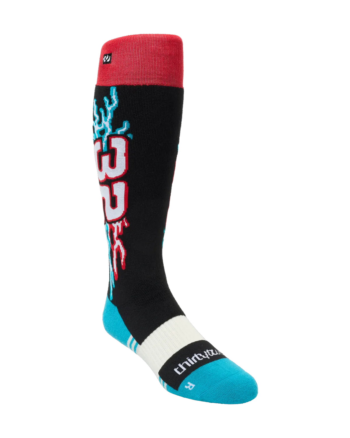 ThirtyTwo TM Merino Sock – Blue/Black