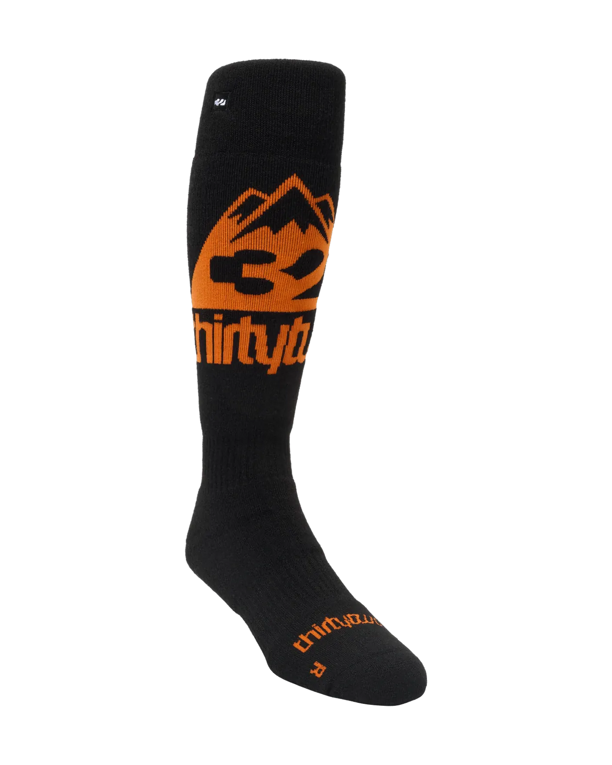 ThirtyTwo T32M Xlt Sock – Black/Orange