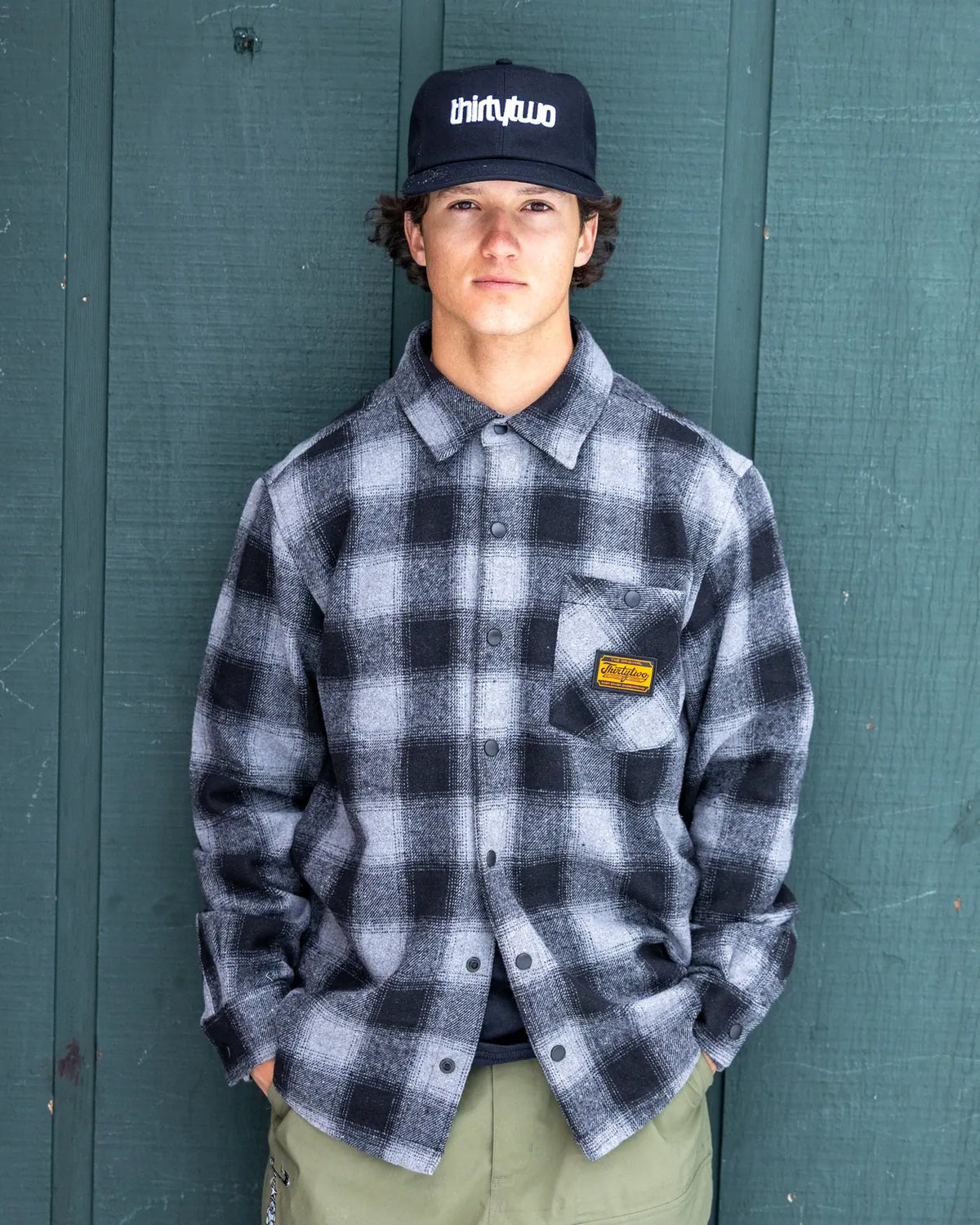 ThirtyTwo Ironwood Flannel – Black/Grey