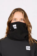 Eivy Beanie Fleece Neckwarmer – Black