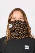 Eivy Beanie Fleece Neckwarmer – Leopard