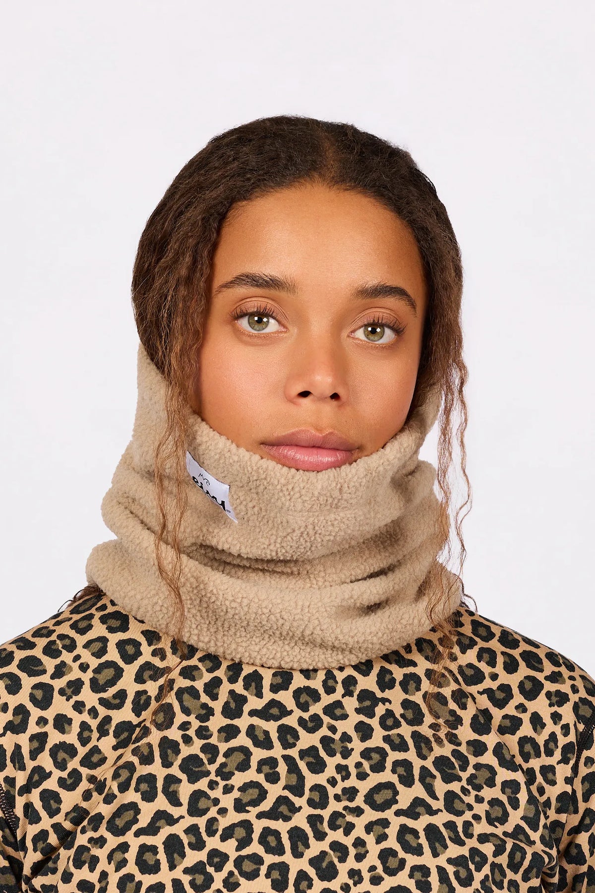 Eivy Beanie Sherpa Neckwarmer – Sand
