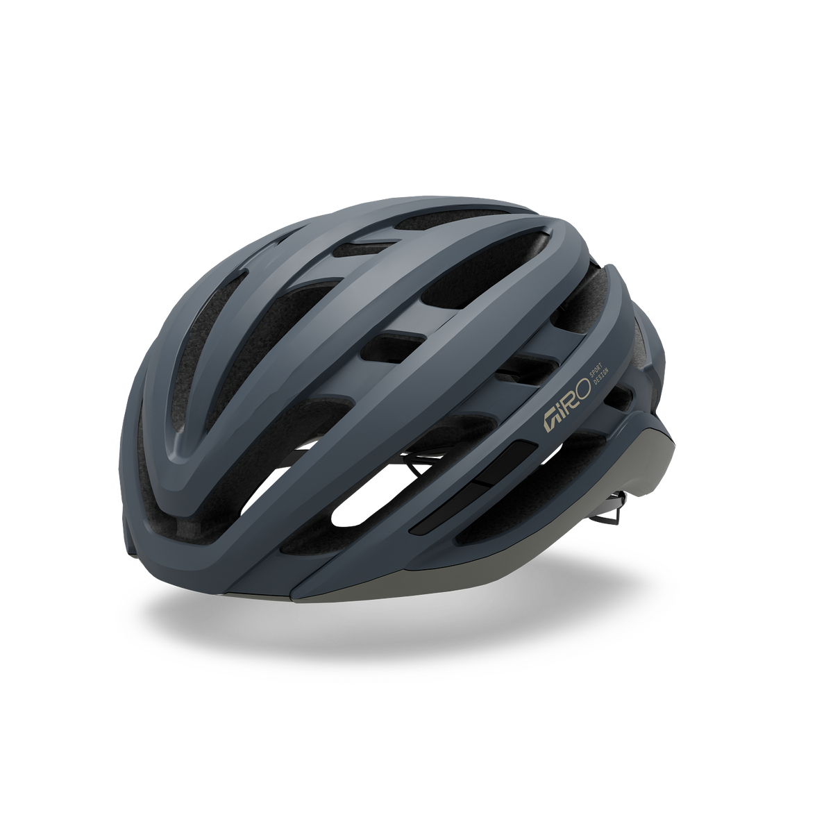 Giro Agilis Mips Matte Sapphire (Saphirblau) – schräge Vorderansicht