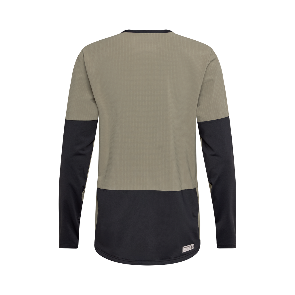 FOX Defend Thermal Langarmtrikot – Adobe Rückansicht