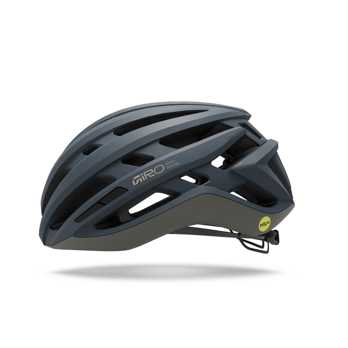 Giro Agilis Mips Matte Sapphire (Saphirblau) – Seitenansicht