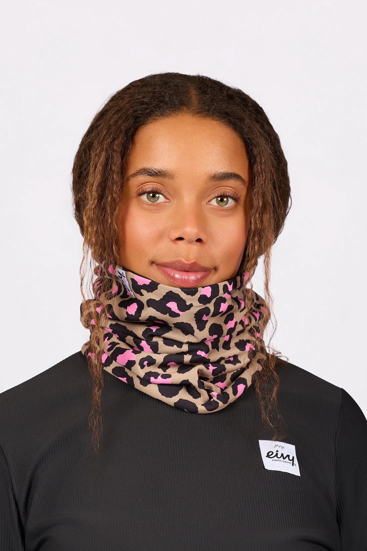 Eivy Colder Neckwarmer – Pink Leopard