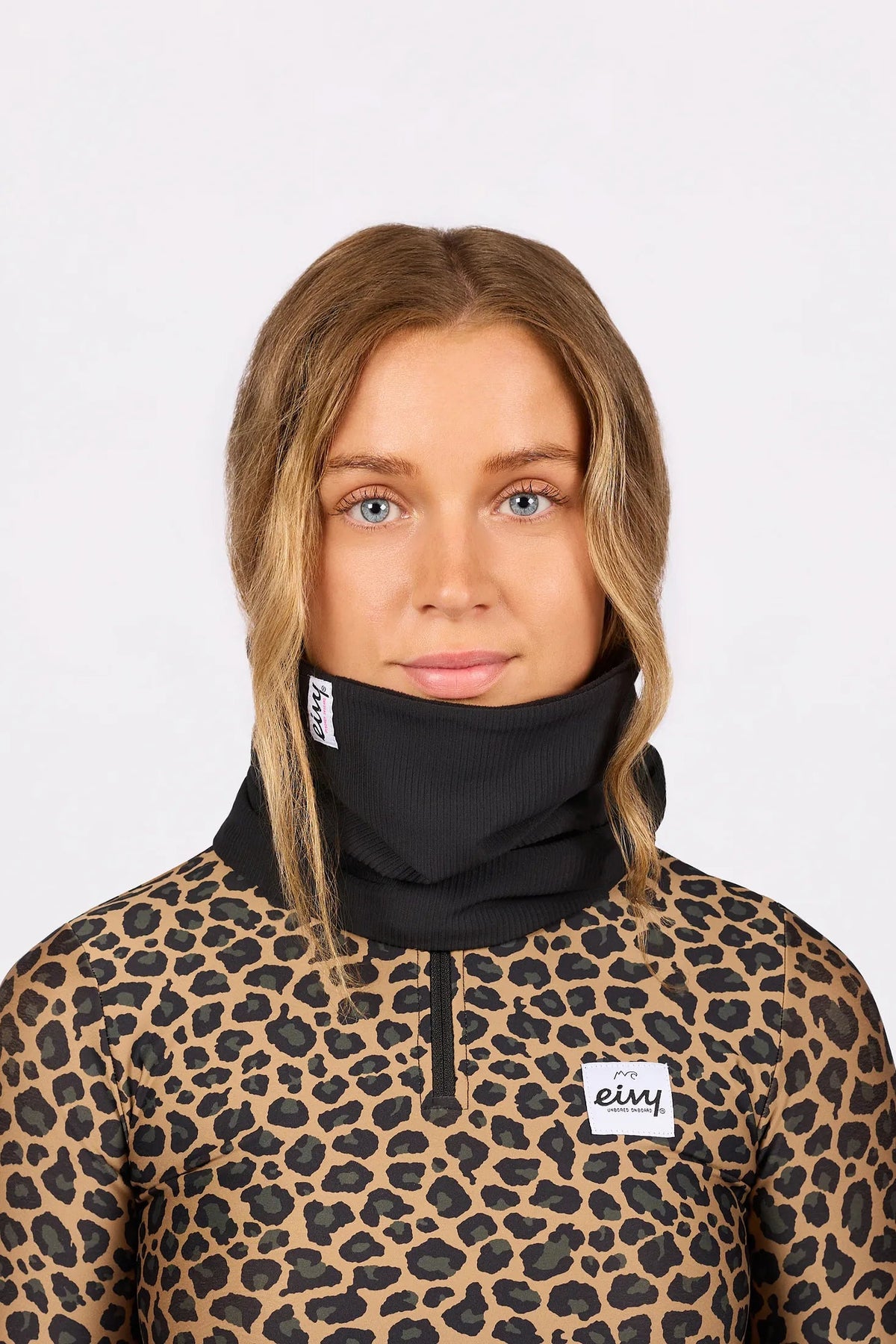 Eivy Colder Rib Neckwarmer – Black